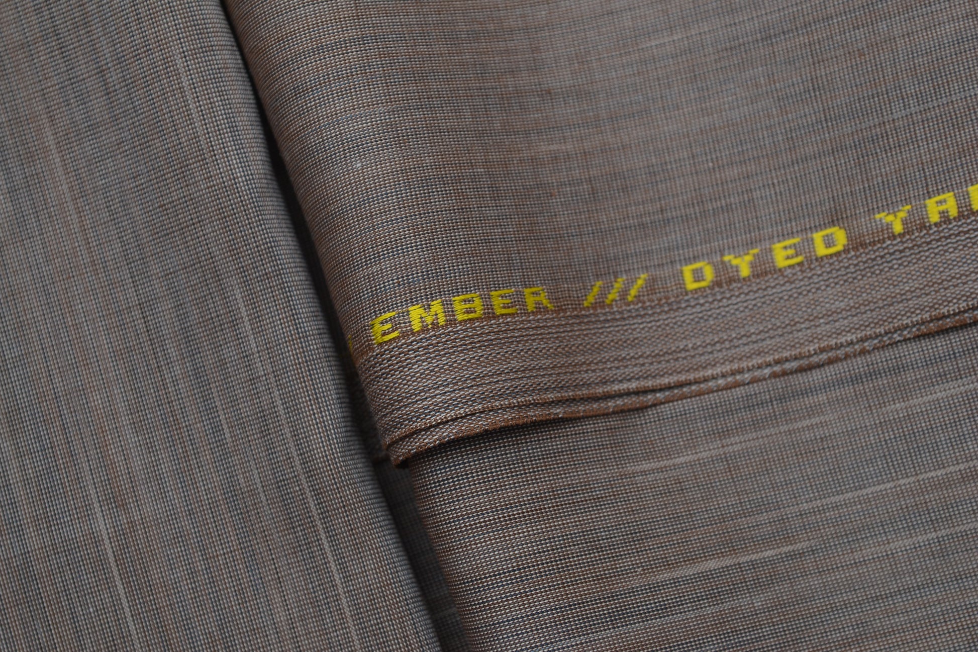 100% COTTON YARN DYED - EMBER