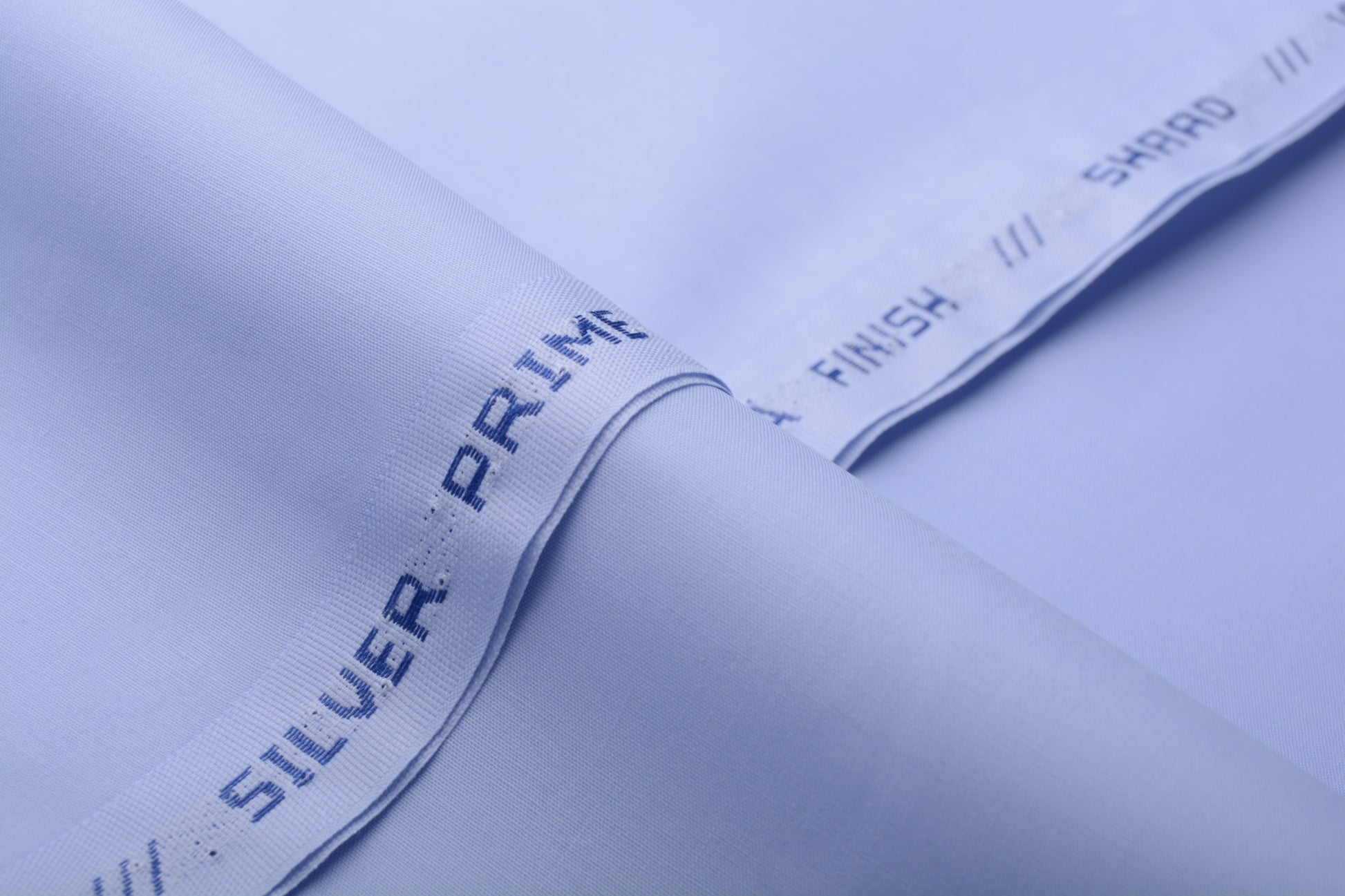 100% EGYPTIAN COTTON - SILVER PRIME (STIFF FINISH)