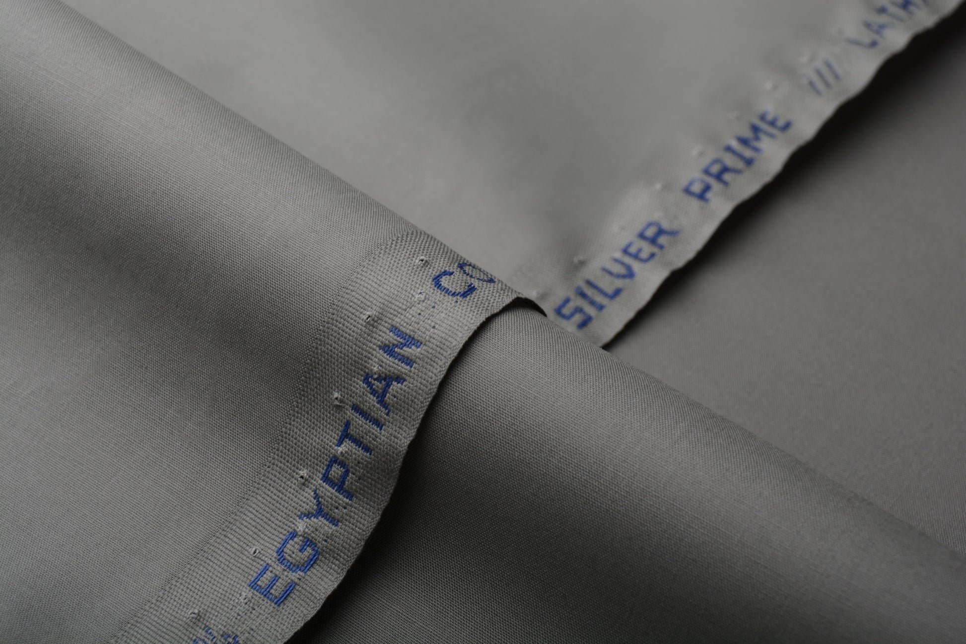 100% EGYPTIAN COTTON - SILVER PRIME (STIFF FINISH)