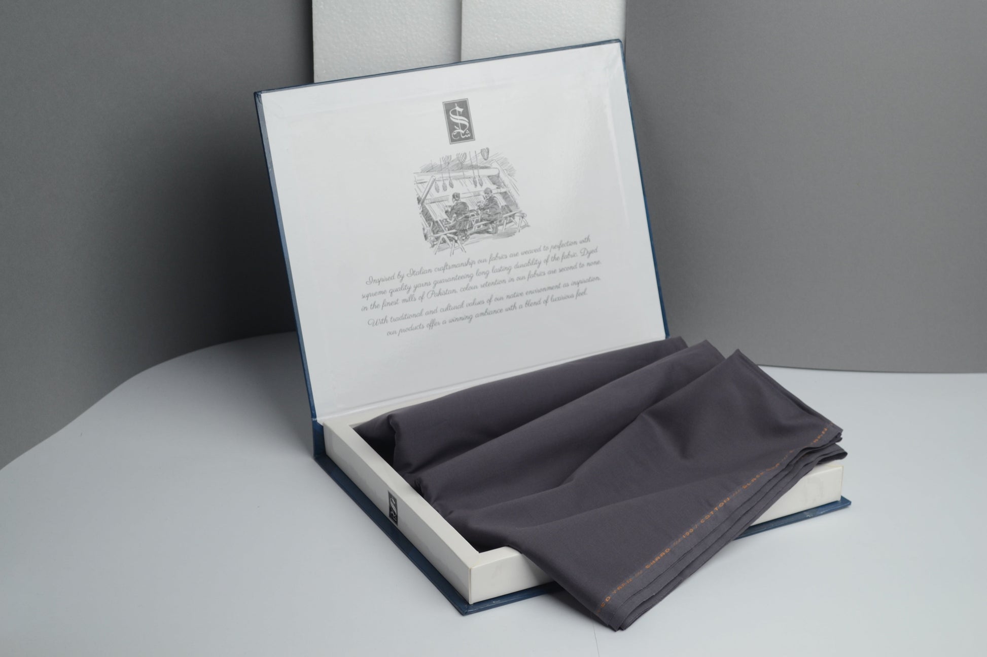 100% COTTON - BLACK SEA (L.A FINISH)